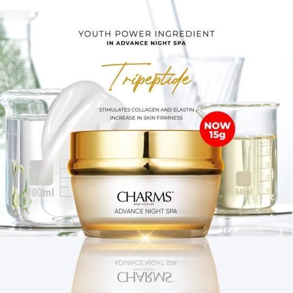 CHARMS Advance Night Spa Peptide 15gm - Image 2