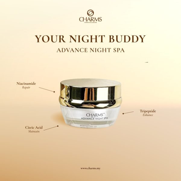 CHARMS Advance Night Spa Peptide 15gm - Image 4
