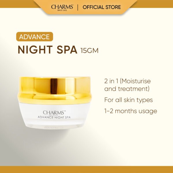 CHARMS Advance Night Spa Peptide 15gm